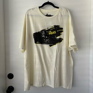 Police tour tee